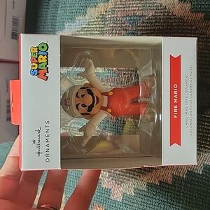 Super Mario Hallmark ornament fire mario
